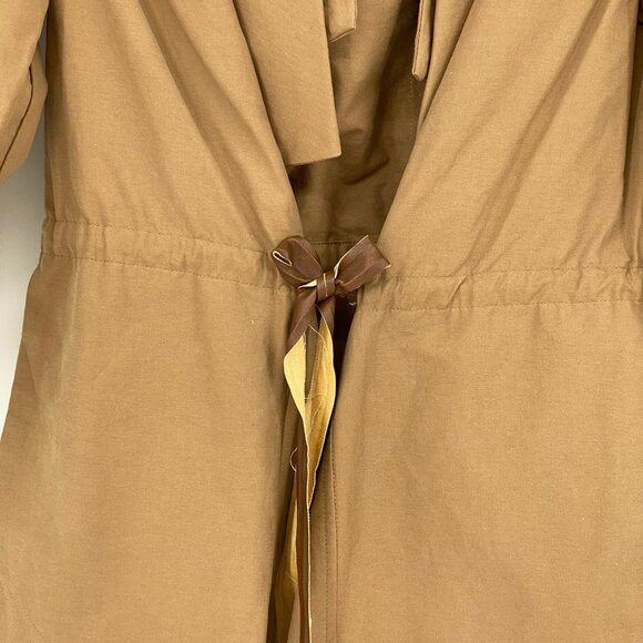 French Connection Tan Short Sleeve Cardigan | Pullover Style - Picture 5 of 6